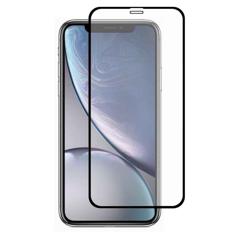 For iPhone XR ENKAY Hat-prince Full Glue 0.26mm 9H 2.5D Tempered Glass Film