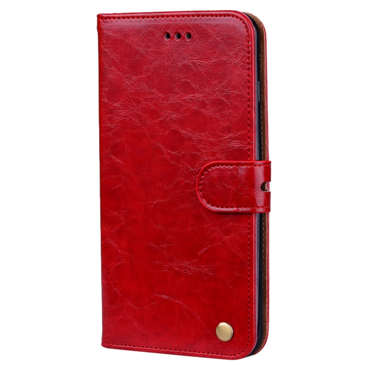 For iPhone 8 Plus & 7 Plus Business Style Oil Wax Texture Horizontal Flip Leather Case with Holder & Card Slots & Wallet, For iPhone 8P & 7P