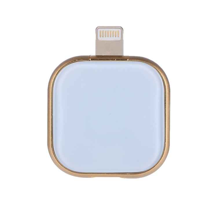 RQW-18S 8 Pin 128GB Multi-functional Flash Disk Drive with USB / Micro USB to Micro USB Cable, RQW-18S Gold