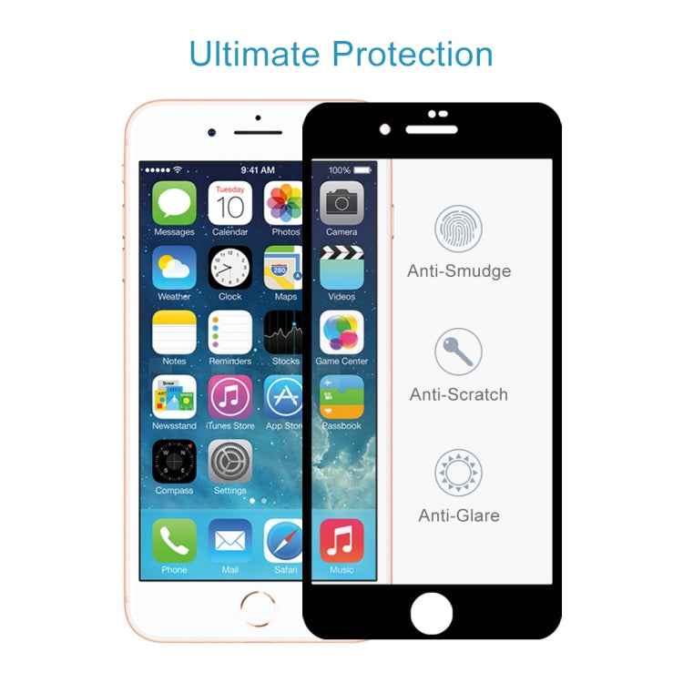 Anti-scratch 9H Full Screen HD Tempered Glass Film for iPhone SE 2020 / 8 / 7 / 6 / 6S, iPhone 8 & 7