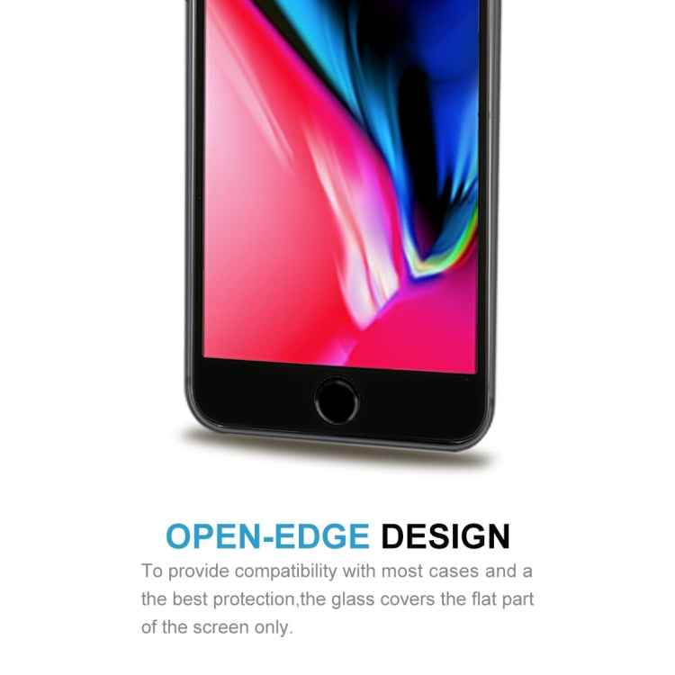 For iPhone 8 Plus & 7 Plus 0.3mm 9H Surface Hardness 5D Curved Full Screen Tempered Glass Screen Protector