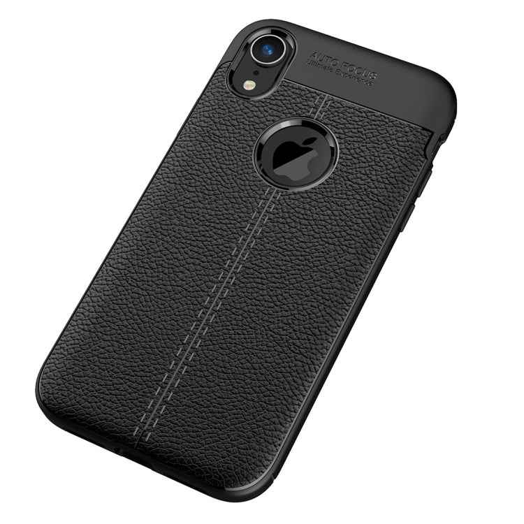 For iPhone X / XS Litchi Texture TPU Case