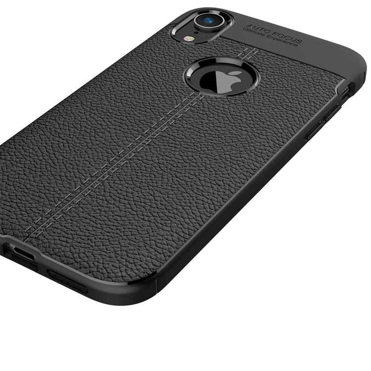 For iPhone X / XS Litchi Texture TPU Case
