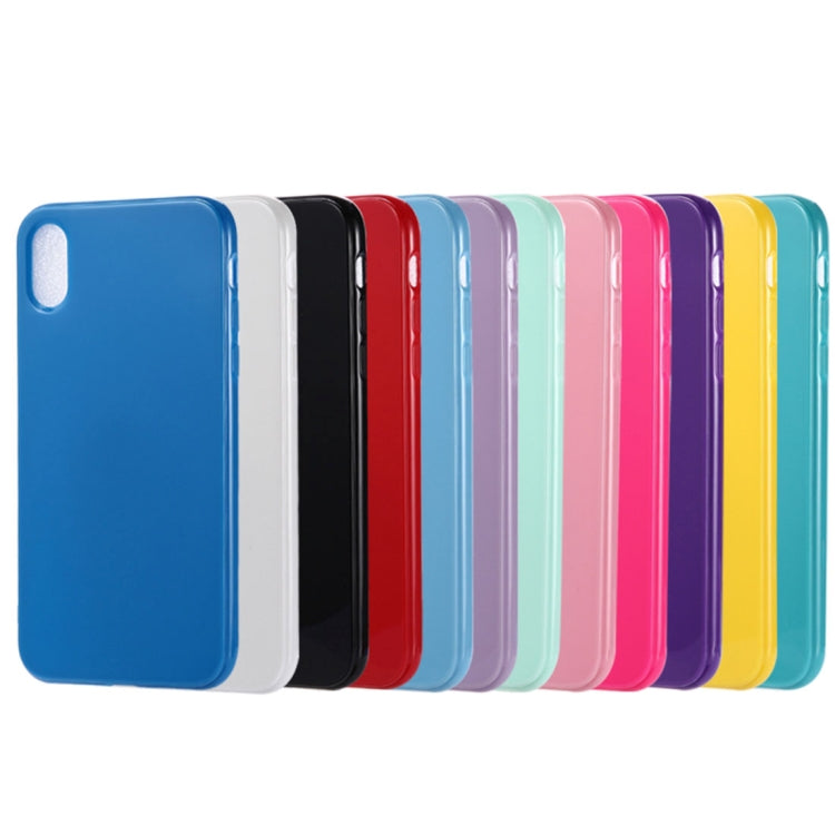 For iPhone X / XS Candy Color TPU Case