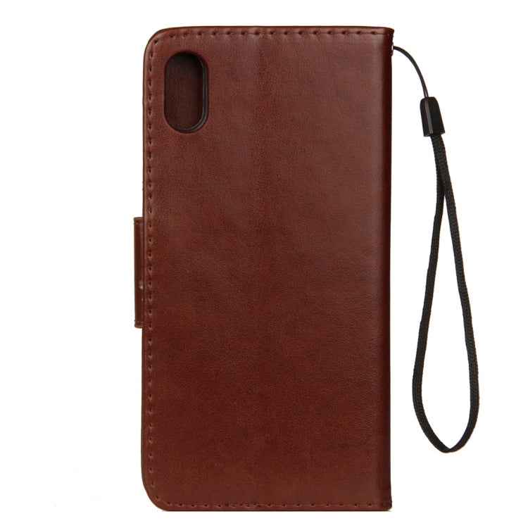For iPhone XS Max Embossed Butterfly Pattern Horizontal Flip Leather Case with Card Slot & Holder & Wallet & Lanyard