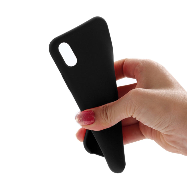 For iPhone XS Max Four Corners Full Coverage Liquid Silicone Protective Case Back Cover, XS Max, For XS Max, For XS Plus