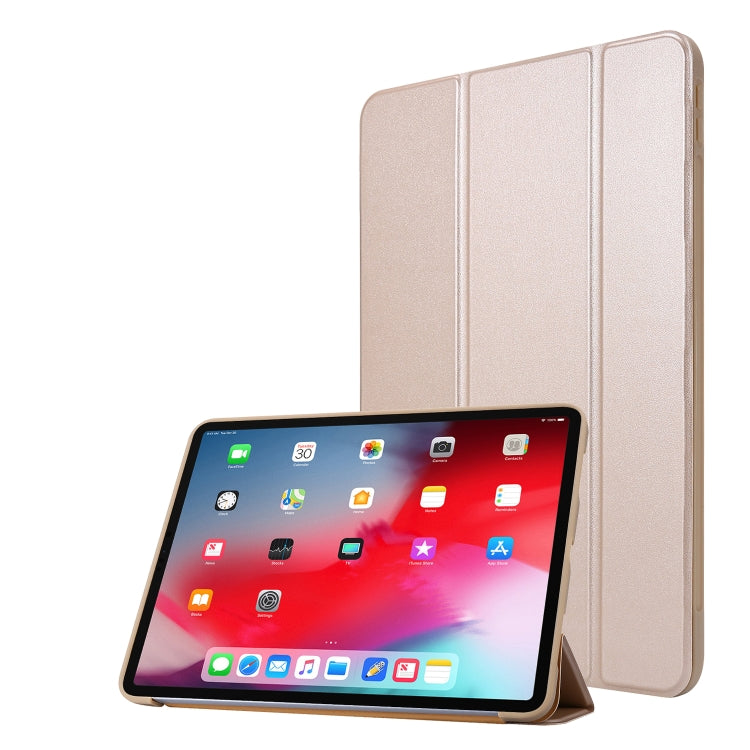 For iPad Pro 11 (2020) PC + PU Leather Tablet Case with Three-folding Holder