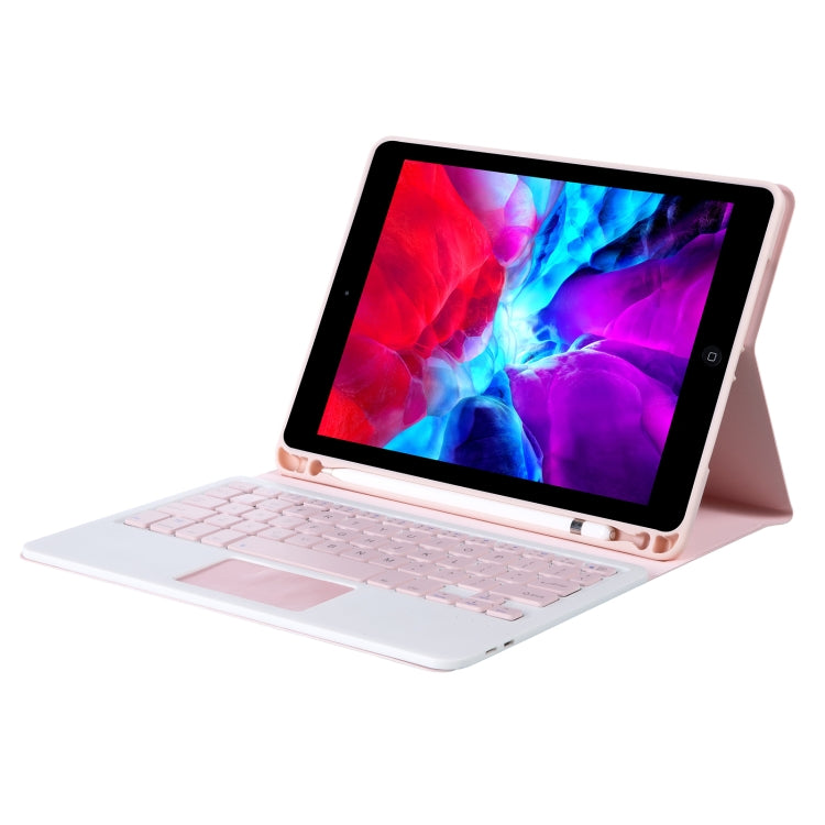 YT11B-A Detachable Candy Color Bluetooth Keyboard Leather Tablet Case with Touch Pad & Pen Slot & Holder for iPad Pro 11 2022 / 2021 / Air 5 / Air 4, For iPad Pro 11 2022 / 2021 / Air 5 / Air 4