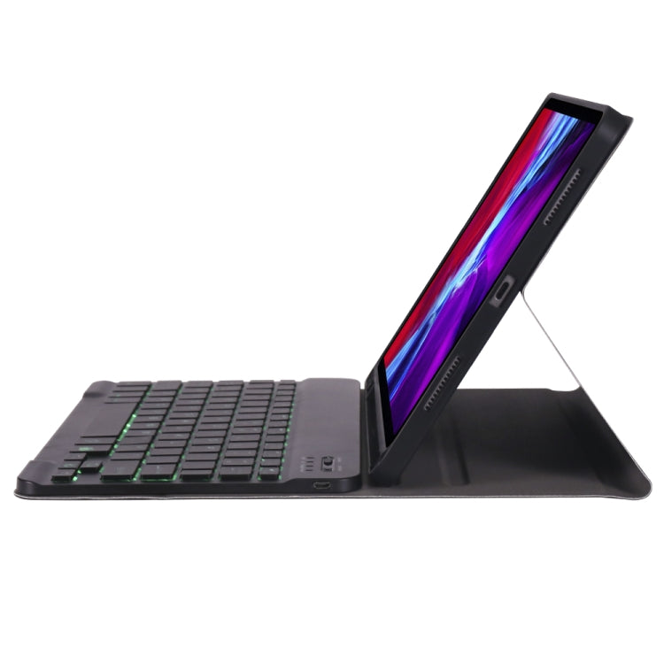A11BS Ultra-thin ABS Detachable Bluetooth Keyboard Tablet Case with Backlight & Pen Slot & Holder for iPad Pro 11 2022 / 2021 / Air 5 / Air 4, For iPad Pro 11 2022 / 2021 / Air 5 / Air 4