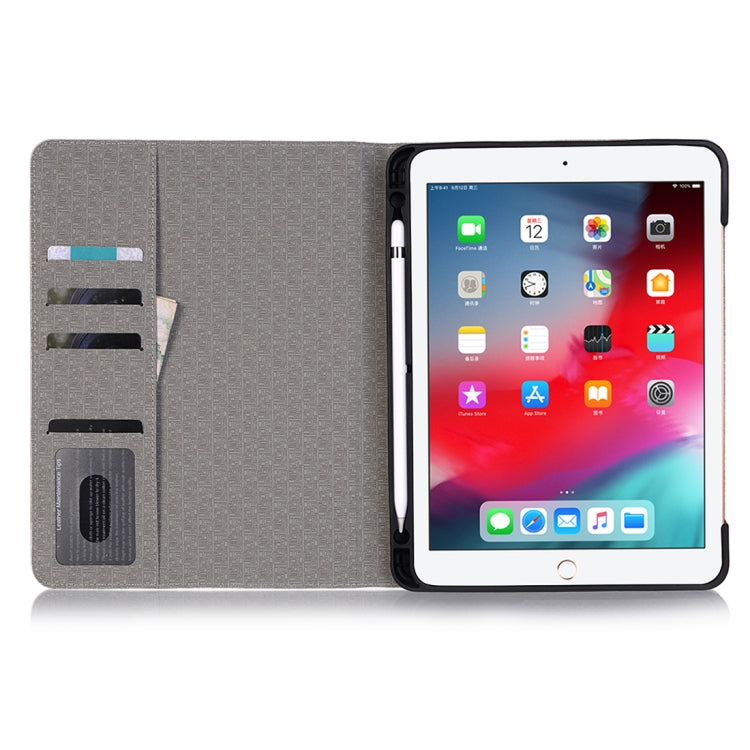 Bear Pattern Horizontal Flip Leather Case for iPad Air 11 2024 / iPad Pro 11 inch (2018),with Card Slots & Holder & Wallet & Photo Frame & Pen slot
