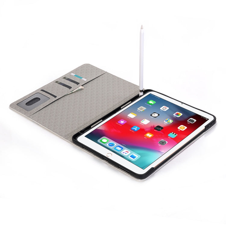 Bear Pattern Horizontal Flip Leather Case for iPad Air 11 2024 / iPad Pro 11 inch (2018),with Card Slots & Holder & Wallet & Photo Frame & Pen slot