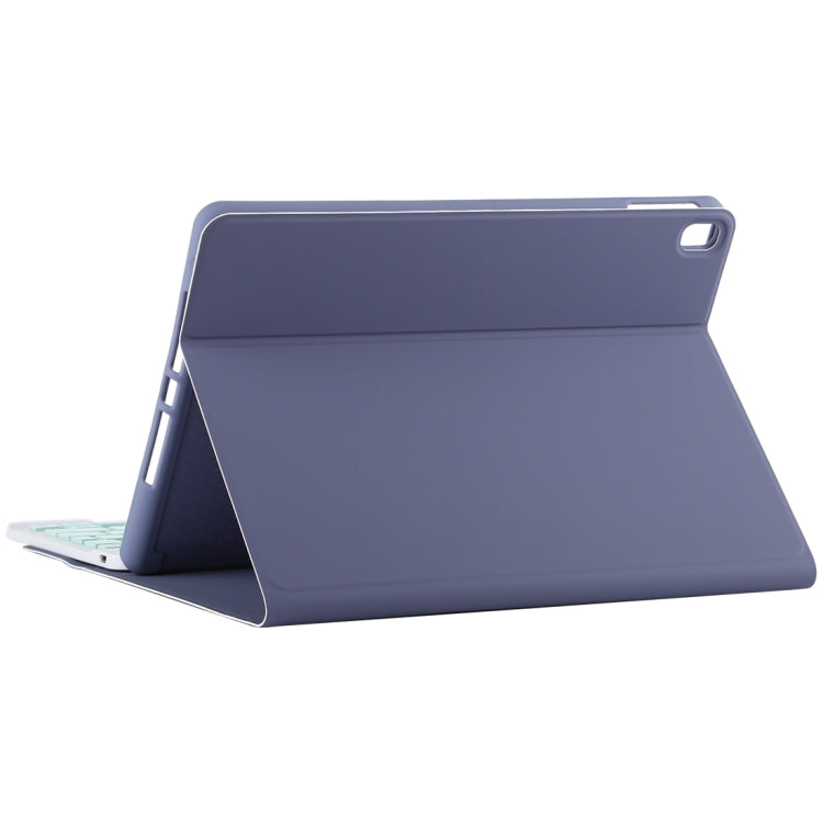 TG11B Detachable Bluetooth Green Keyboard + Microfiber Leather Tablet Case for iPad Pro 11 inch (2020), with Pen Slot & Holder, Green Keyboard