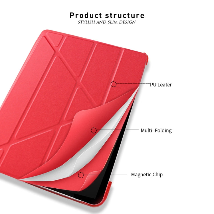 Horizontal Flip Ultra-thin Magnetic PU Leather Case for iPad Air 11 2024 / iPad Pro 11 inch 2018/2020/2021, with Sleep / Wake-up Function