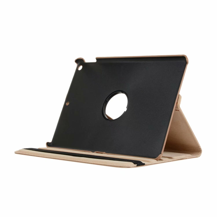 For iPad 10.2 / iPad Air 2019 10.5 / iPad 10.2 2020 Litchi Texture Horizontal Flip 360 Degrees Rotation Leather Case