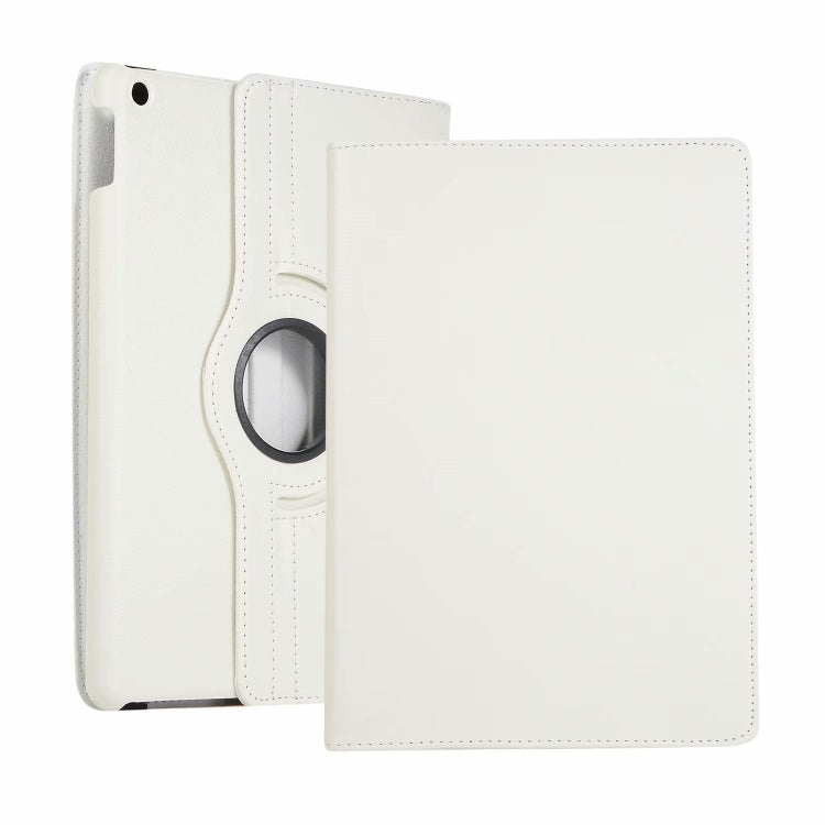For iPad 10.2 / iPad Air 2019 10.5 / iPad 10.2 2020 Litchi Texture Horizontal Flip 360 Degrees Rotation Leather Case