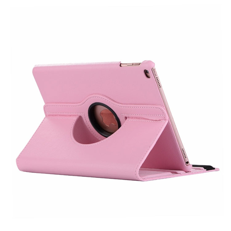 Litchi Texture Horizontal Flip 360 Degrees Rotation Leather Case for iPad Mini 2019, with Holder & Sleep / Wake-up Function