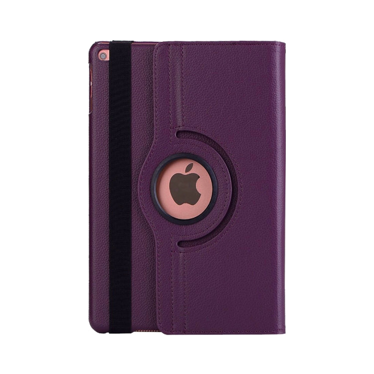 Litchi Texture Horizontal Flip 360 Degrees Rotation Leather Case for iPad Mini 2019, with Holder & Sleep / Wake-up Function