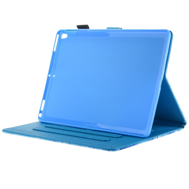 Étui en cuir à rabat horizontal pour iPad Pro 10,5 pouces avec support à 3 vitesses et emplacements pour cartes, pour iPad Pro 10,5 pouces