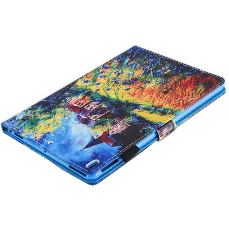 Étui en cuir à rabat horizontal pour iPad Pro 10,5 pouces avec support à 3 vitesses et emplacements pour cartes, pour iPad Pro 10,5 pouces