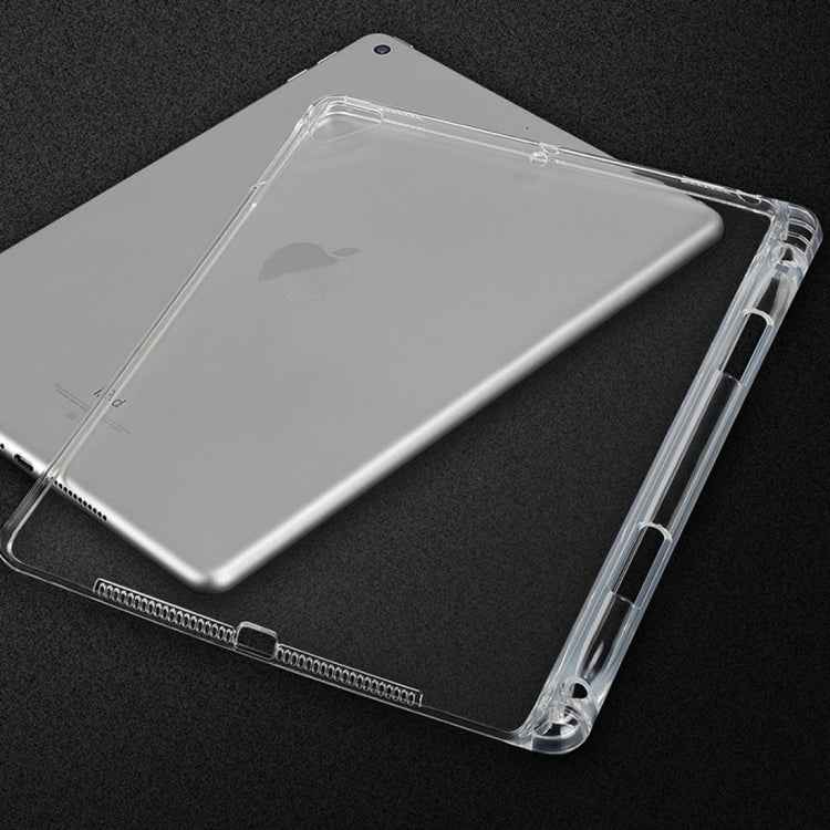 Transparent TPU Soft Protective Back Cover Case for iPad Pro 10.5 inch, with Pen Slots
