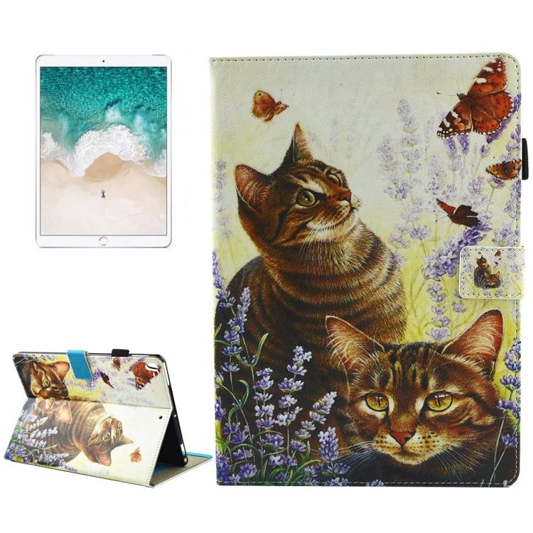 Funda protectora de cuero con tapa horizontal para iPad Pro de 10,5 pulgadas, con soporte, ranuras para tarjetas y función de suspensión. Para iPad Pro de 10,5 pulgadas.