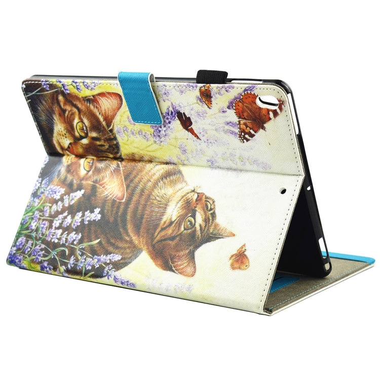 Funda protectora de cuero con tapa horizontal para iPad Pro de 10,5 pulgadas, con soporte, ranuras para tarjetas y función de suspensión. Para iPad Pro de 10,5 pulgadas.