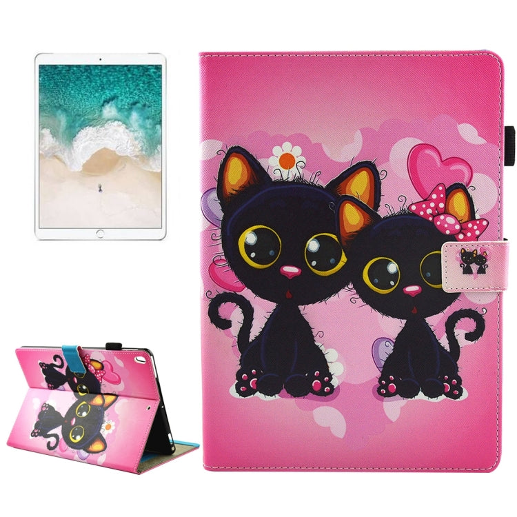 Funda protectora de cuero con tapa horizontal para iPad Pro de 10,5 pulgadas, con soporte, ranuras para tarjetas y función de suspensión. Para iPad Pro de 10,5 pulgadas.