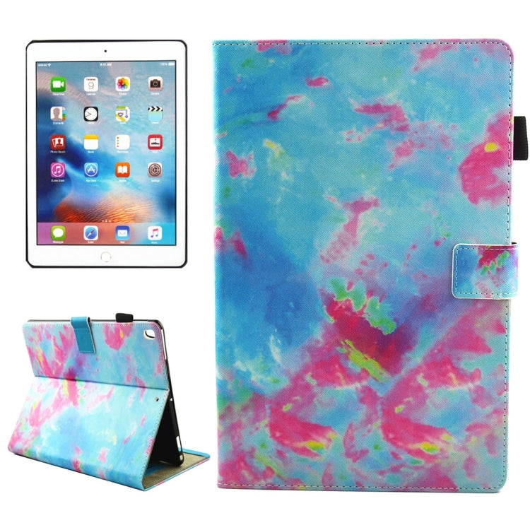 Funda protectora de cuero con tapa horizontal y diseño de gotas de lluvia para iPad Pro de 10,5 pulgadas, con soporte, ranuras para tarjetas, billetera, ranura para bolígrafo y función de suspensión/activación. Para iPad Pro de 10,5 pulgadas.