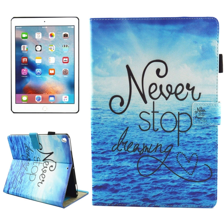 Funda protectora de cuero con tapa horizontal y diseño de gotas de lluvia para iPad Pro de 10,5 pulgadas, con soporte, ranuras para tarjetas, billetera, ranura para bolígrafo y función de suspensión/activación. Para iPad Pro de 10,5 pulgadas.