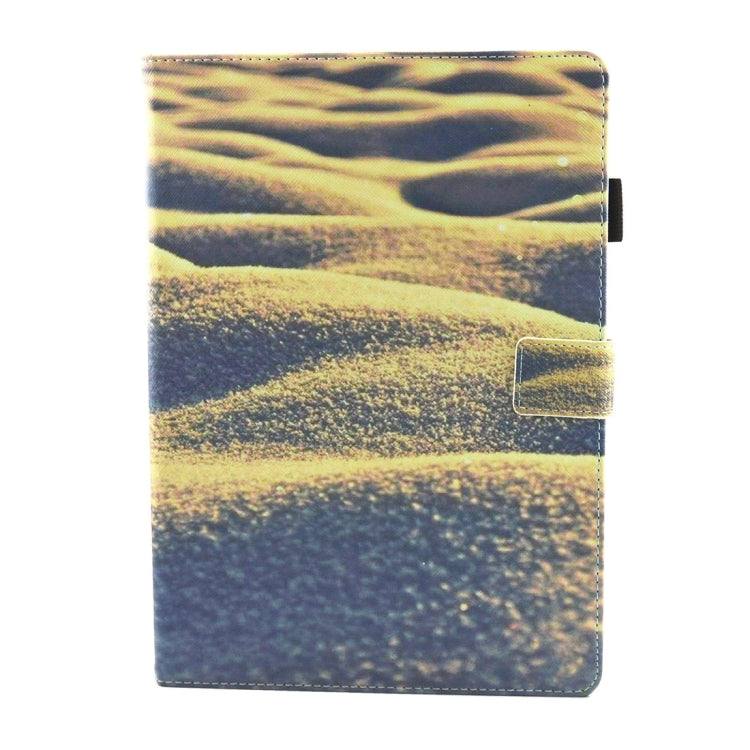 Étui de protection à rabat horizontal en cuir pour iPad Pro 10,5 pouces, motif gouttes de pluie, avec support, emplacements pour cartes, portefeuille, emplacement pour stylo et fonction veille/réveil.