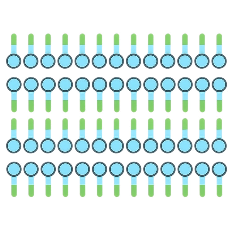 100 PCS Front Camera (Small) Sponge Foam Slice Pads for iPhone X, For iPhone X (Small) - BSPART