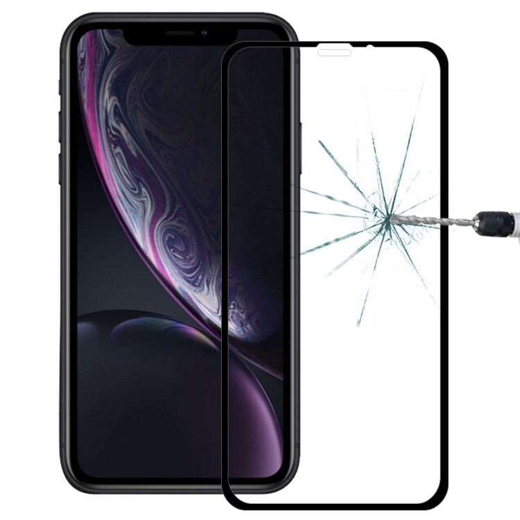 For iPhone XS Max 9H Explosion-proof Full Glue Full Screen Tempered Glass Film