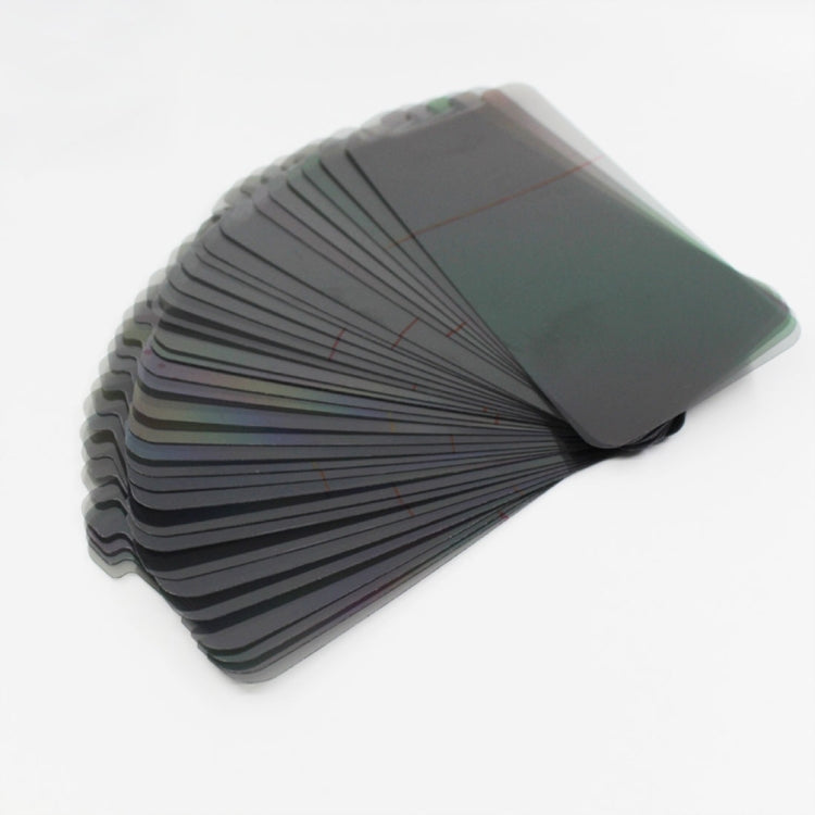 50 PCS LCD Filter Polarizing Films for iPhone X, 50 PCS iX