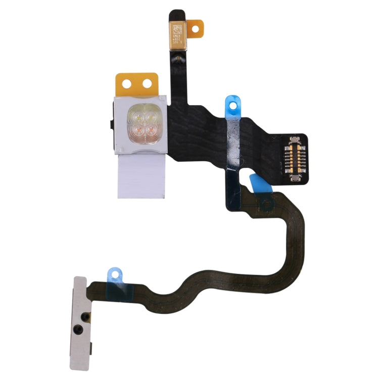Power Button & Flashlight Flex Cable for iPhone X , For iPhone X (Flshlight) - BSPART