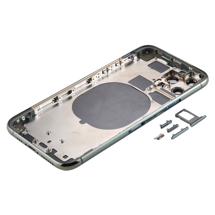 Coque arrière avec plateau pour carte SIM, touches latérales et objectif d'appareil photo pour iPhone 11 Pro, pour iPhone 11 Pro (objectif d'appareil photo), pour iPhone 11 Pro (avec objectif d'appareil photo)