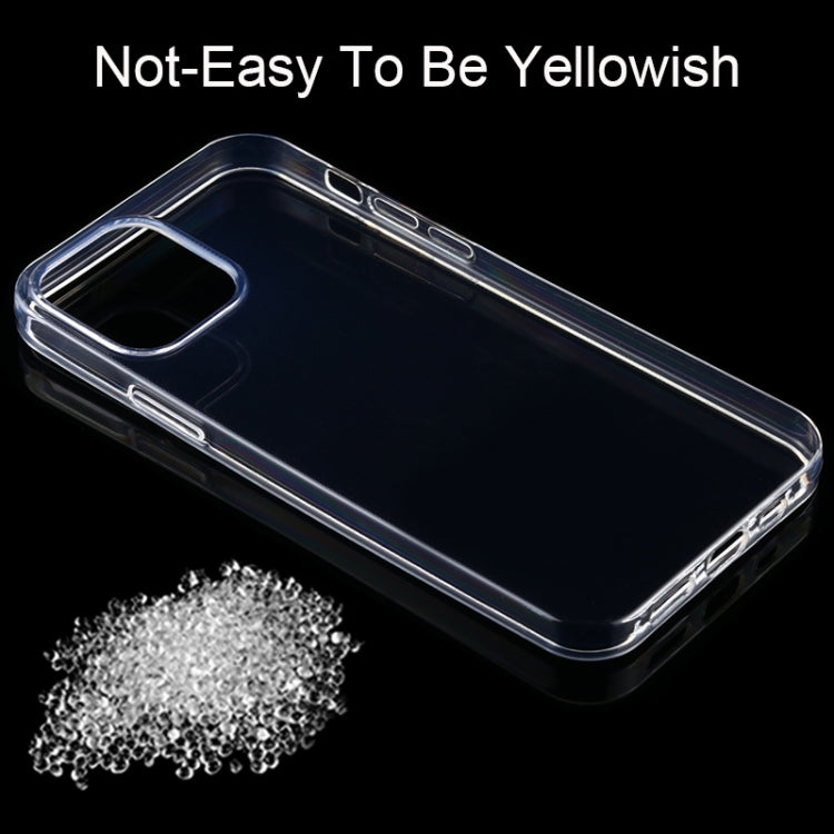 For iPhone 12 / 12 Pro 0.75mm Ultra-Thin Transparent TPU Protective Case