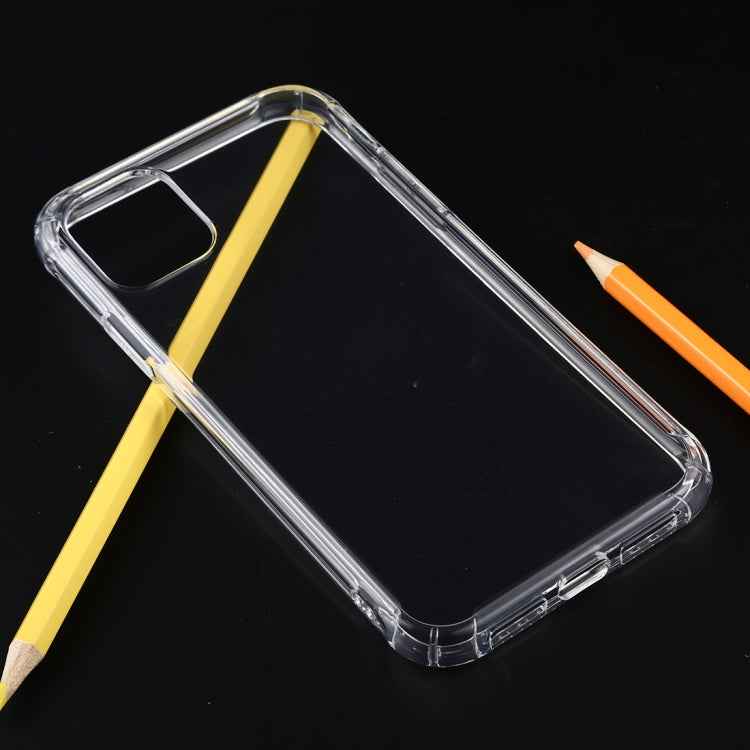 For iPhone 11 Pro Max Shockproof Thick Transparent TPU Protective Case