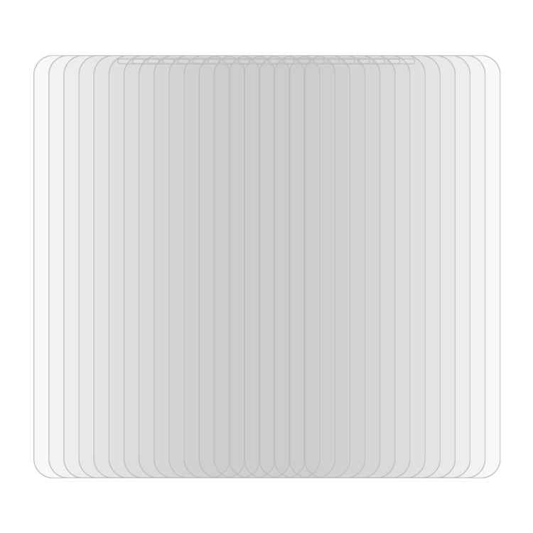 50 PCS 0.3mm 2.5D 9H Tempered Glass Film for iPhone 11 Pro Max / XS Max