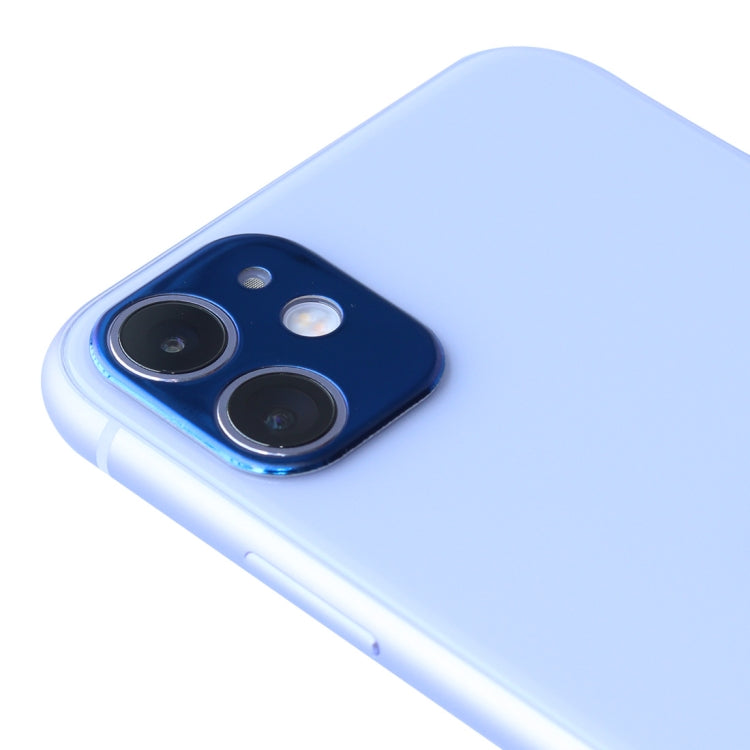 For iPhone 11 Aluminum Alloy Camera Lens Protector, For iPhone 11 (Blue), For iPhone 11 (Red), For iPhone 11 (Rose Gold), For iPhone 11 (Silver), For iPhone 11 (Black), For iPhone 11