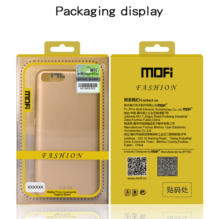 Funda protectora ultrafina de PC esmerilada MOFI para iPhone XS Max, cobertura total, para XS Max, para iPhone XS Max