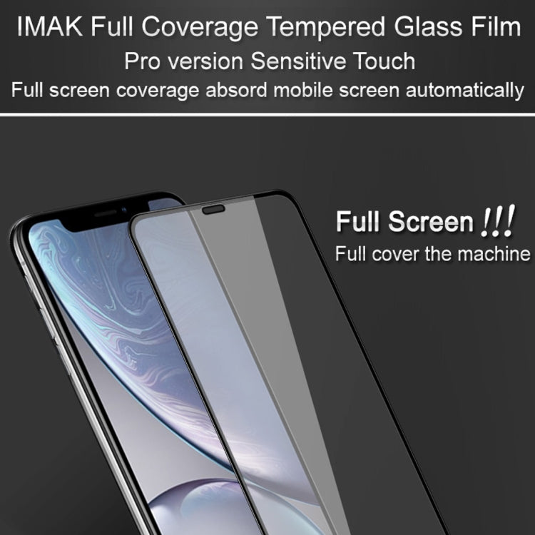 For iPhone XS Max IMAK 9H Surface Hardness Full Screen Tempered Glass Film, For iPhone XS Max