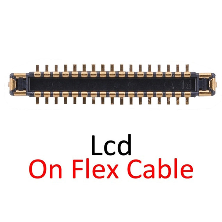 LCD Display FPC Connector On Flex Cable for iPhone XS Max / XS / X, For iPhone XS Max / XS / X - BSPART