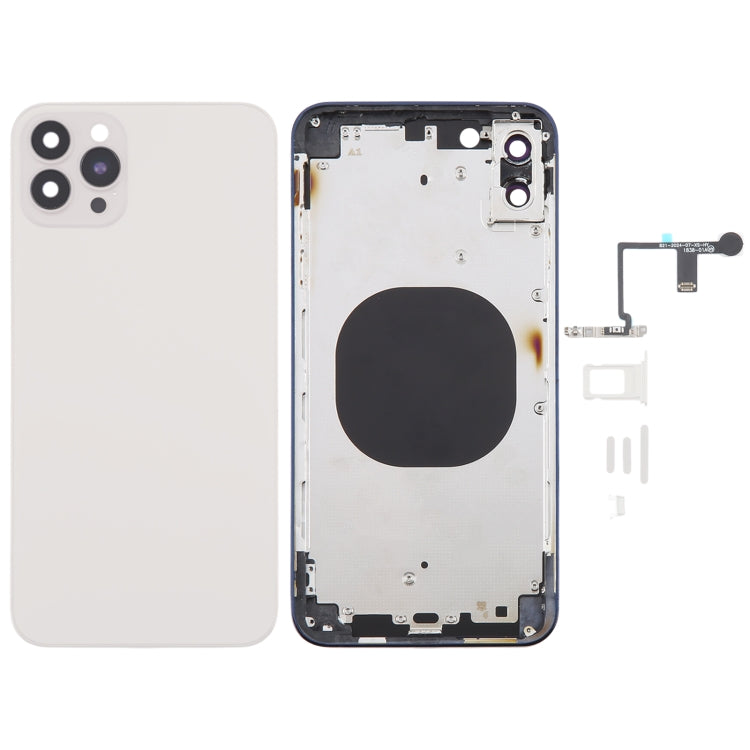 Back Cover with Appearance Imitation of iP14 Pro Max for iPhone XS Max, For iPhone XS Max to iP14 Pro Max