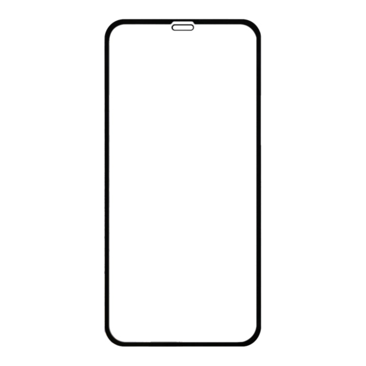 For iPhone XS Max 9H 2.5D Ultrathin Silk-screen Carbon Fiber Full Screen Protector Film