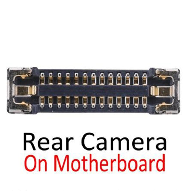 Rear Back Camera FPC Connector On Motherboard for iPhone XS Max, For iPhone XS Max - BSPART