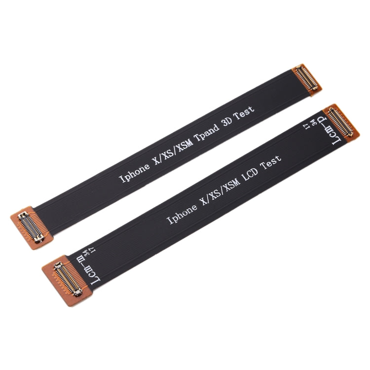 1 Pair LCD Display Screen Extension Testing Flex Cable for iPhone XS / XS Max, For iPhone XS / XS Max - BSPART