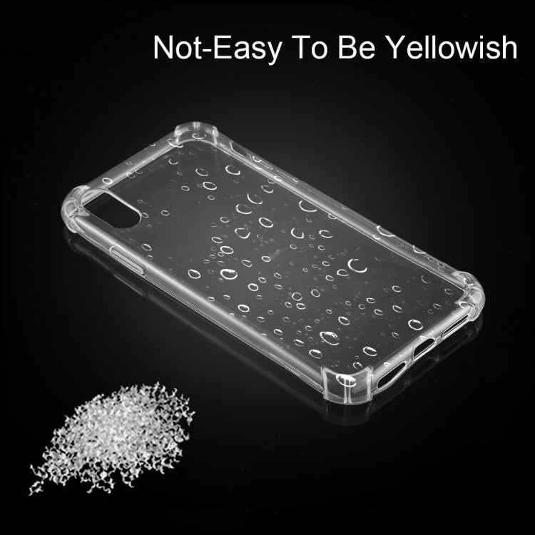 For iPhone XS Max 50 PCS Ultrathin Transparent TPU Soft Protective Case