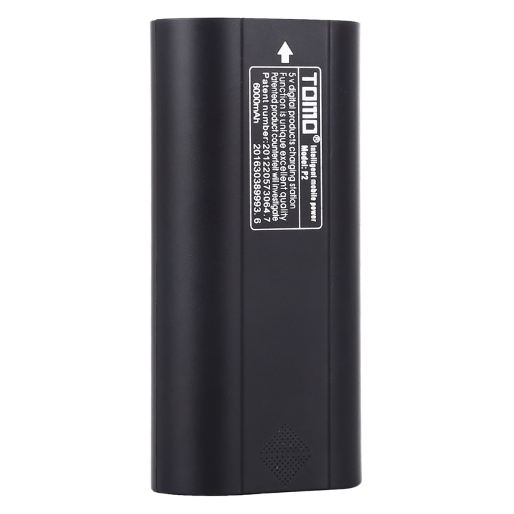 TOMO P2 USB Smart 2 Battery Charger with Indicator Light for 18650 Li-ion Battery