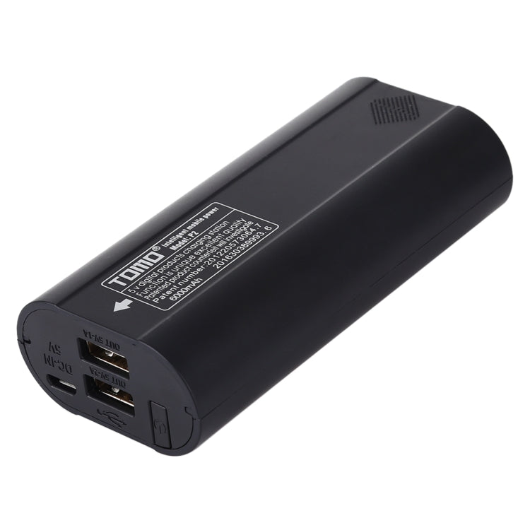 TOMO P2 USB Smart 2 Battery Charger with Indicator Light for 18650 Li-ion Battery