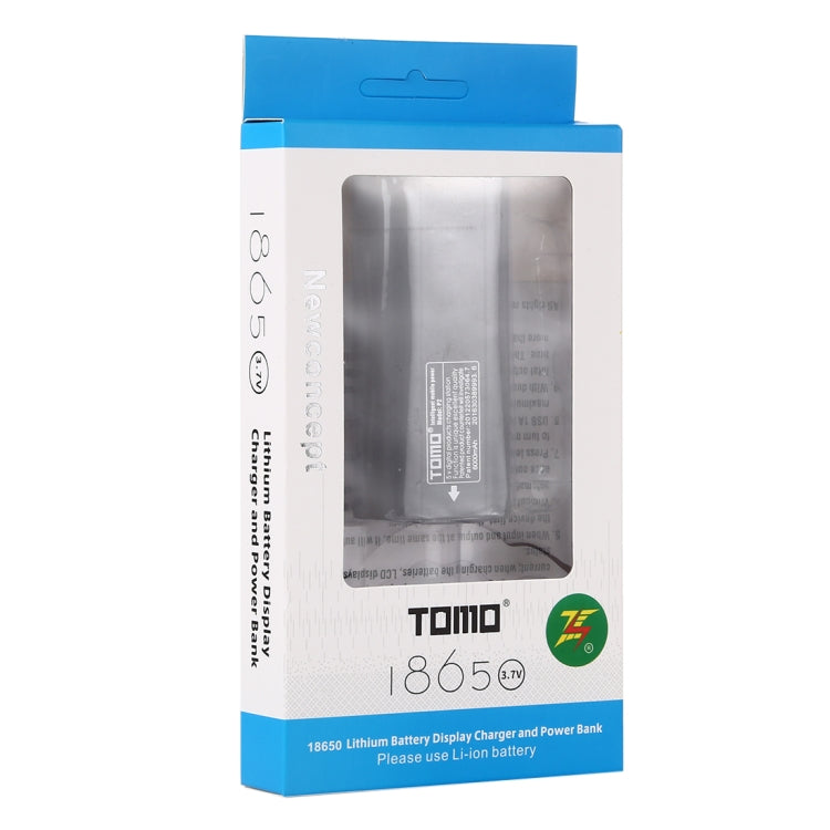 TOMO P2 USB Smart 2 Battery Charger with Indicator Light for 18650 Li-ion Battery